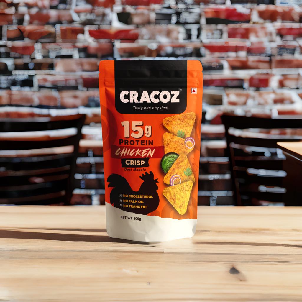Cracoz Desi Masala Chicken Crisps - Cracoz