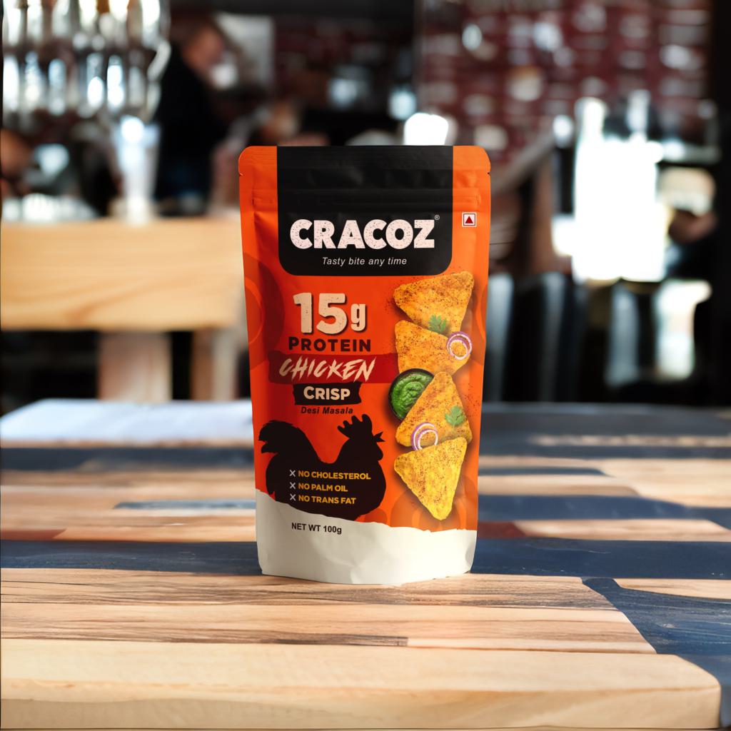 Cracoz Desi Masala Chicken Crisps - Cracoz